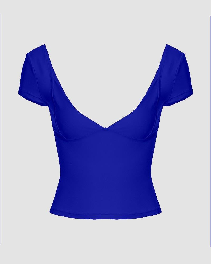 Equinox Illuminum Scoop Neck Coquette Top