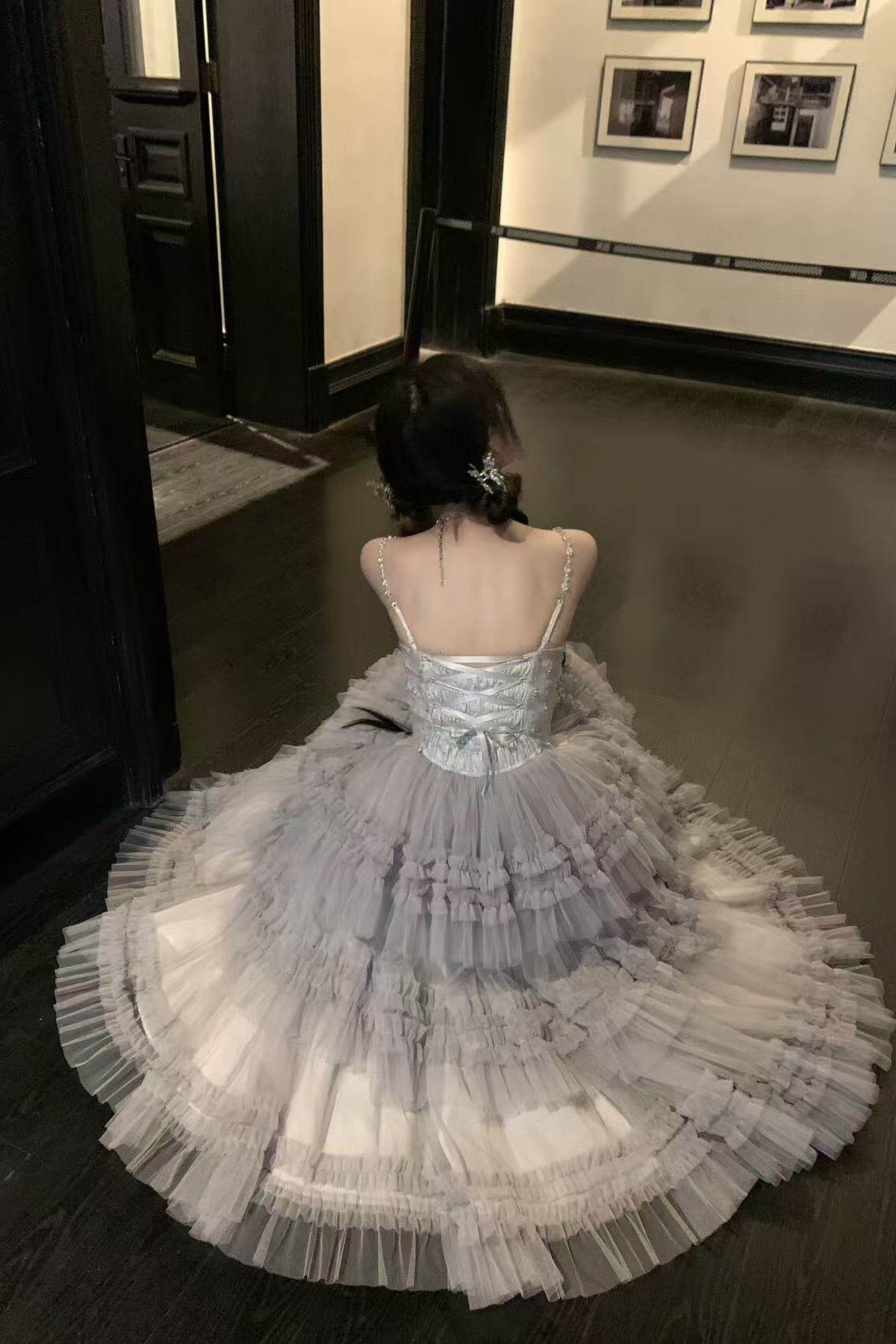 Lace Swan Lolita Camisole Dress