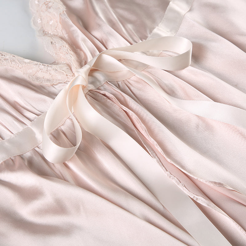 Coquette Pink Satin Tank Top