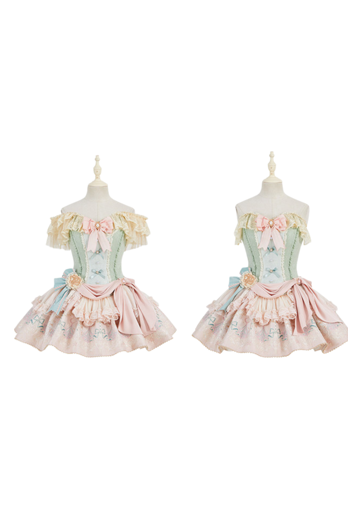 Little Dia Sweet Lolita Dress + BNT + Neck Accessories