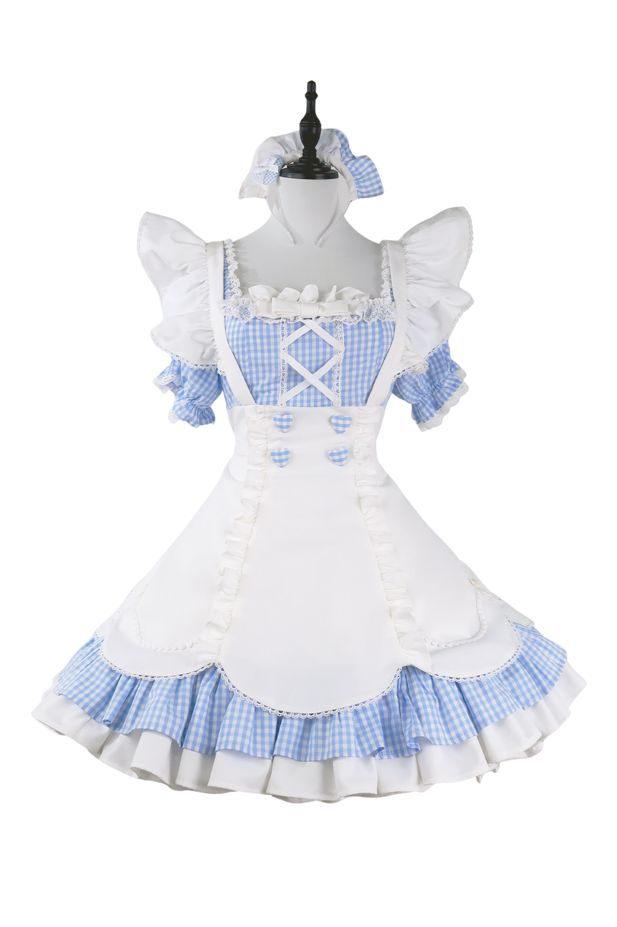 Sweet Maid Sugar Cube Lolita Dress Blue