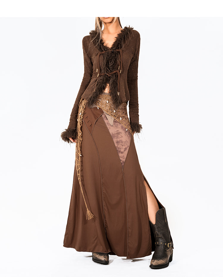 Fairy Grunge Half-length Irregular Skirt