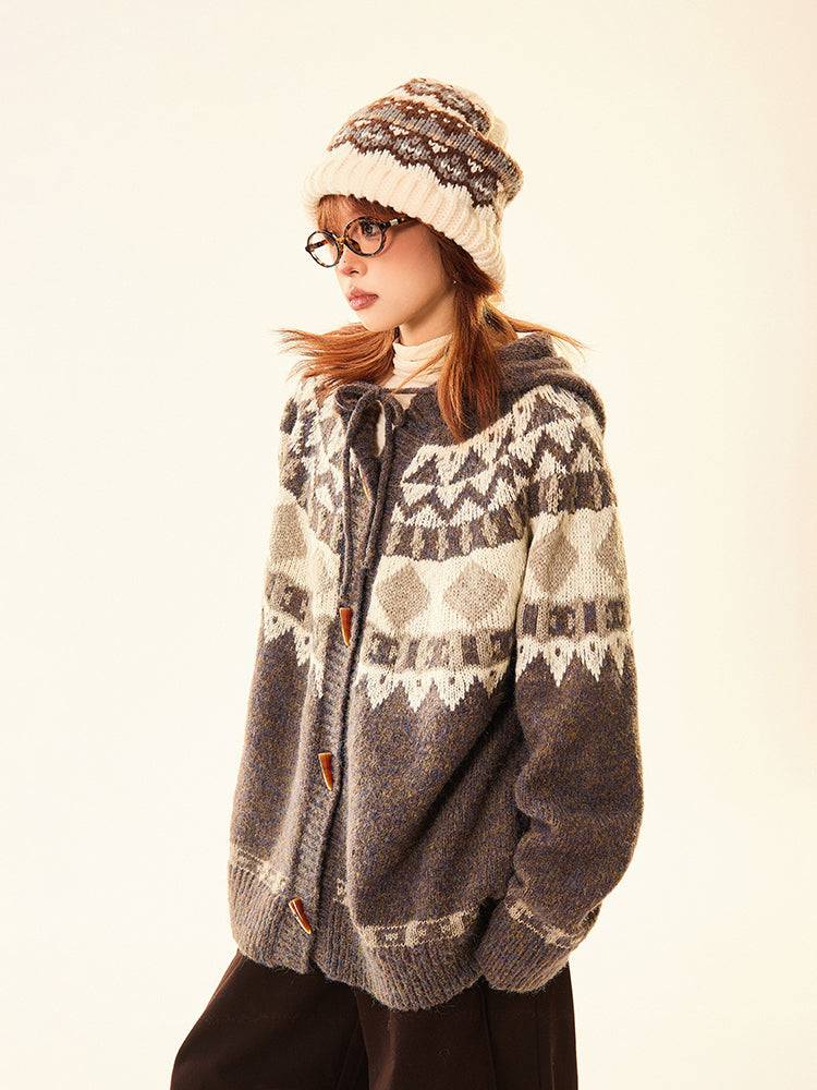 Comfort Fair Isle Cardigan