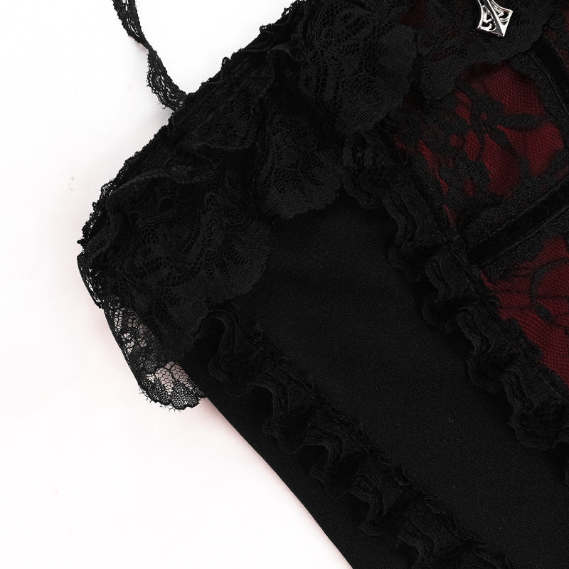 Gothic Lace Tank Top