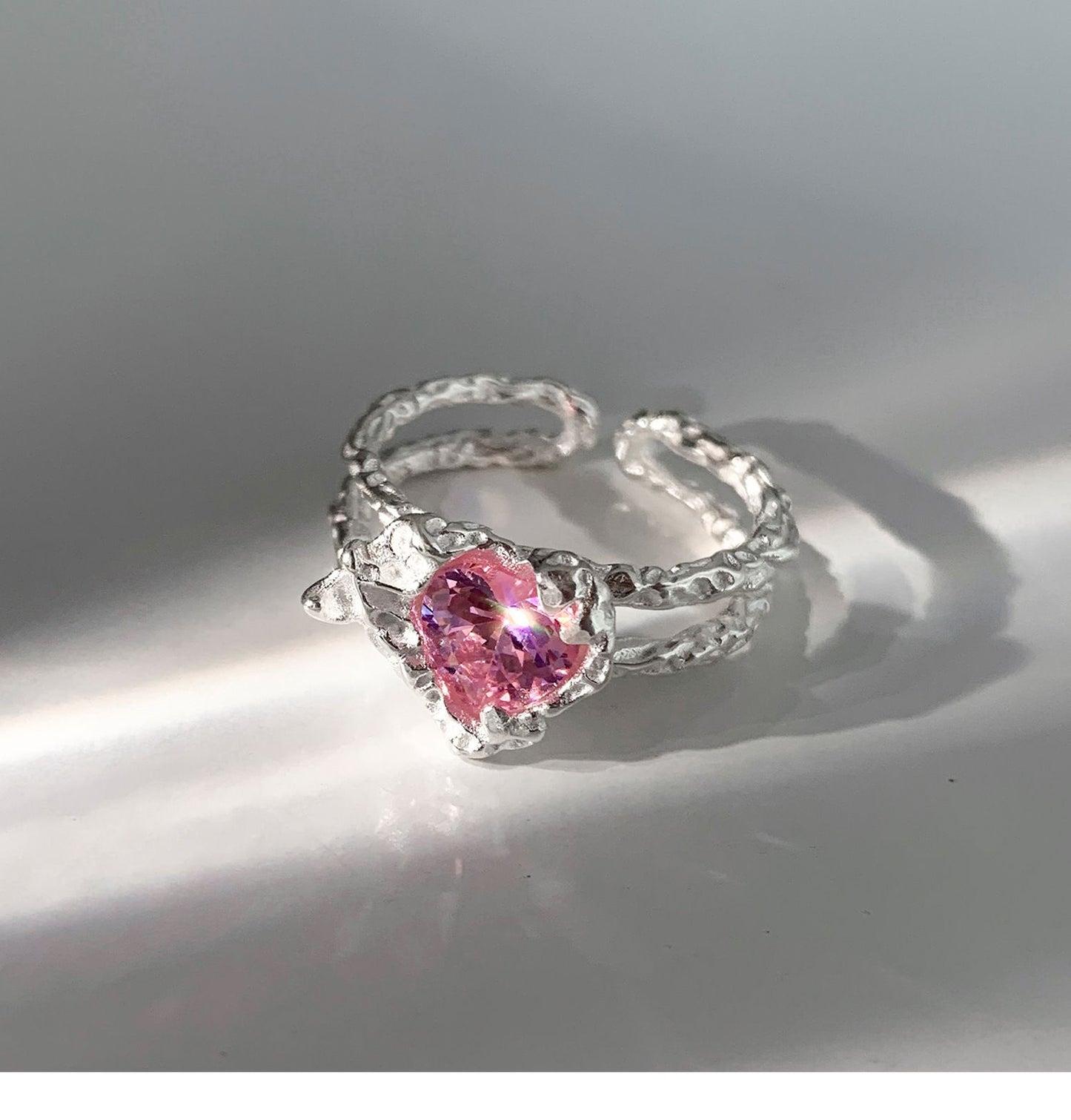 princesse kawaii pink ring