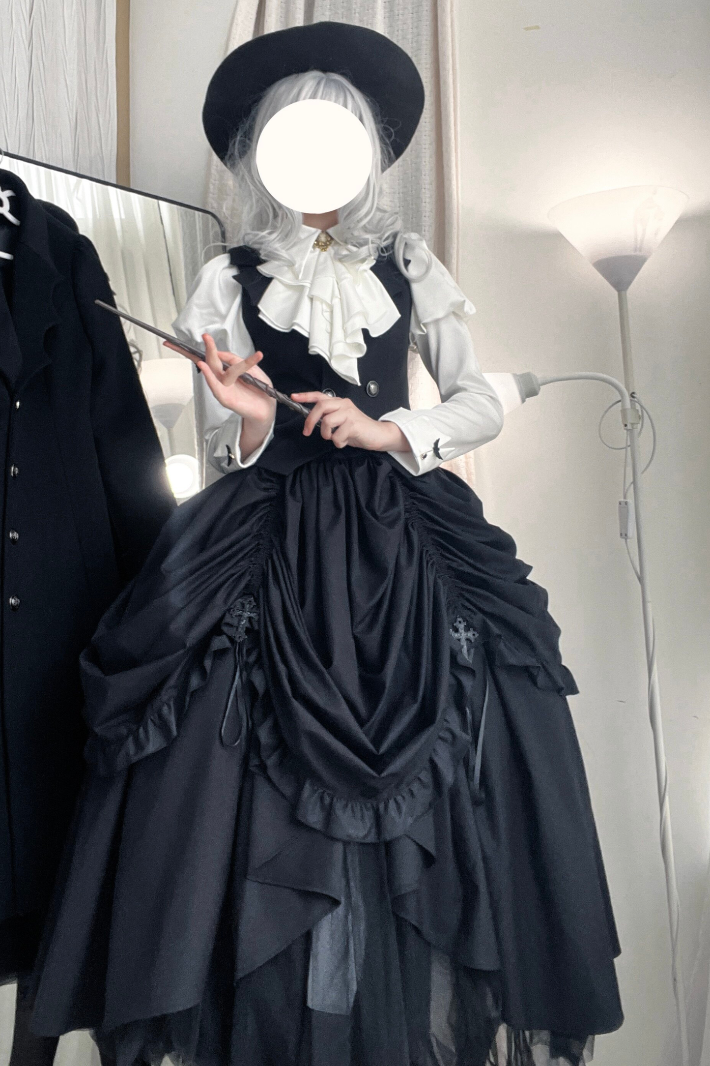 Gothic Wool Coat Suit