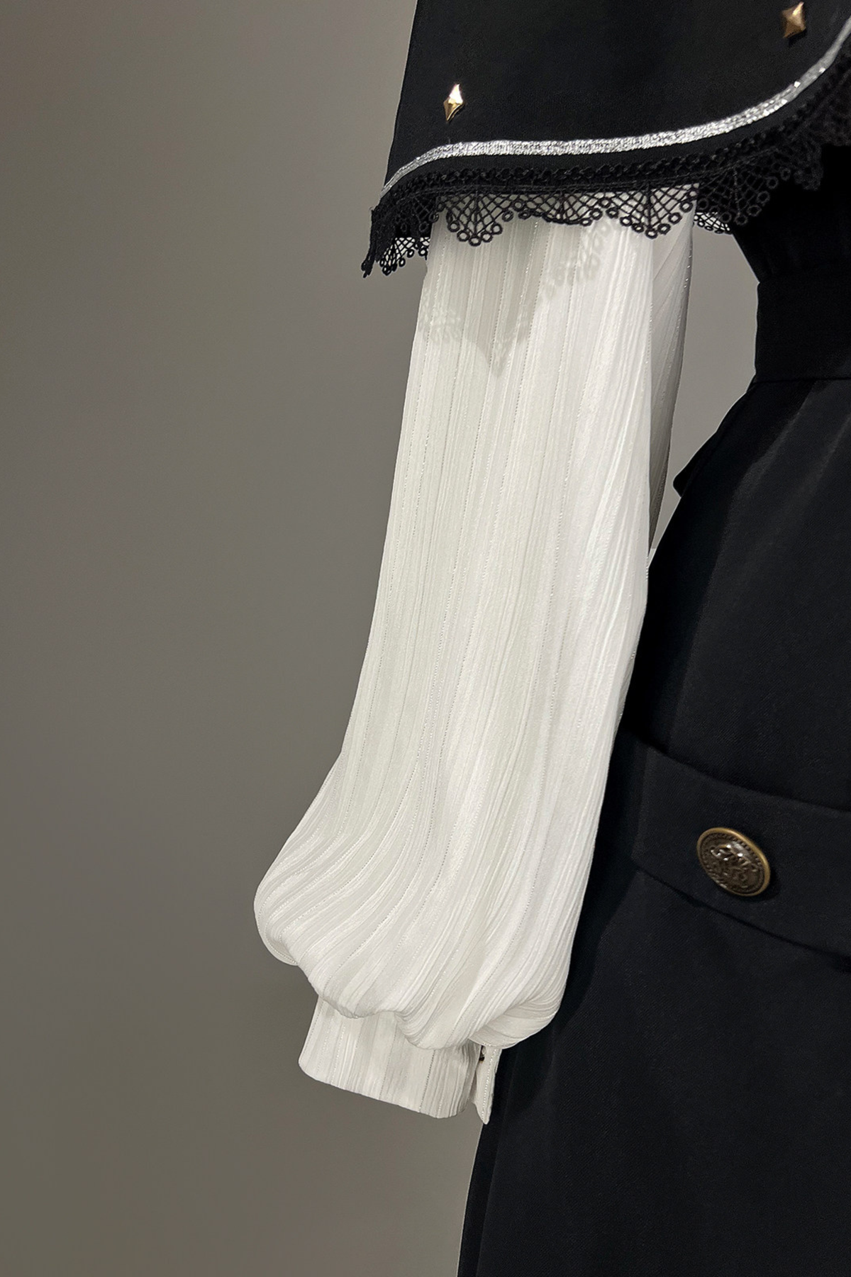 Dragon Lament Cape Dress