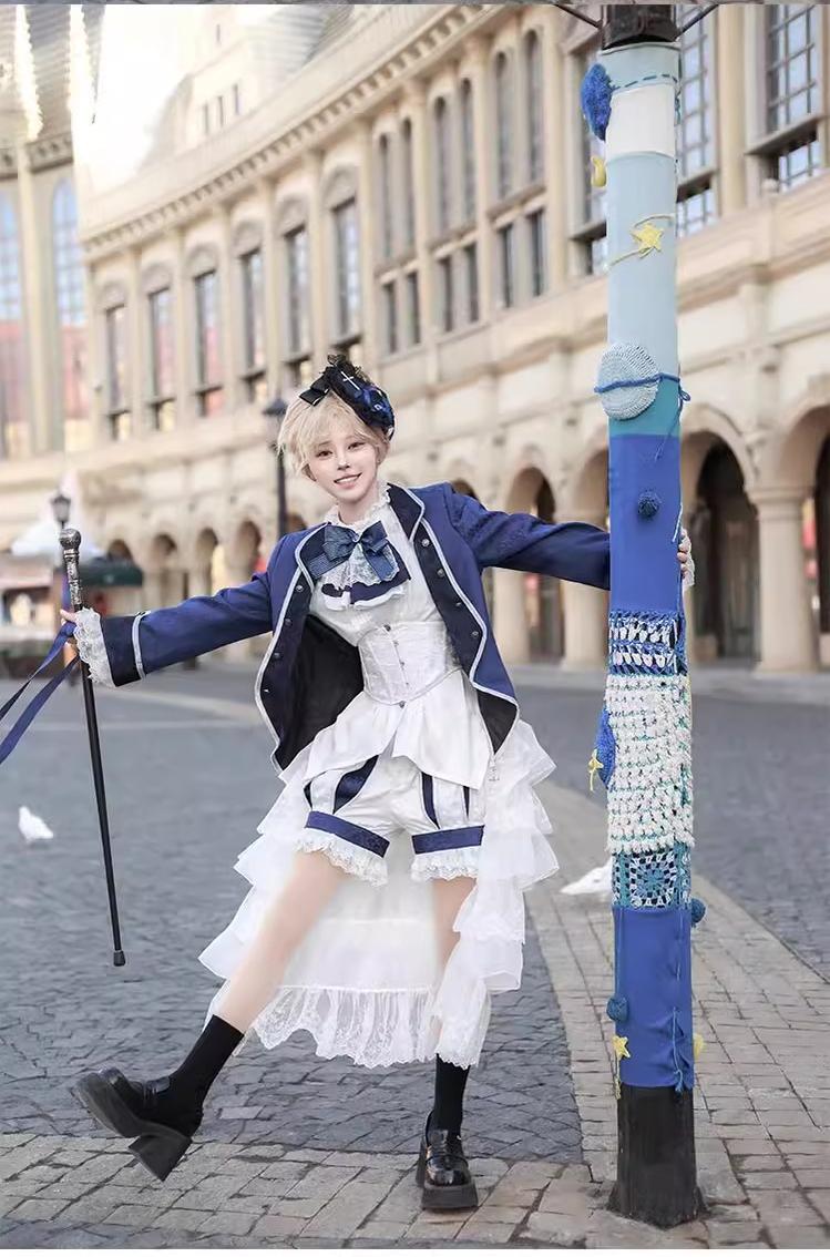 Ouji Lolita Shorts Suits Prince Male Lolita Shirt