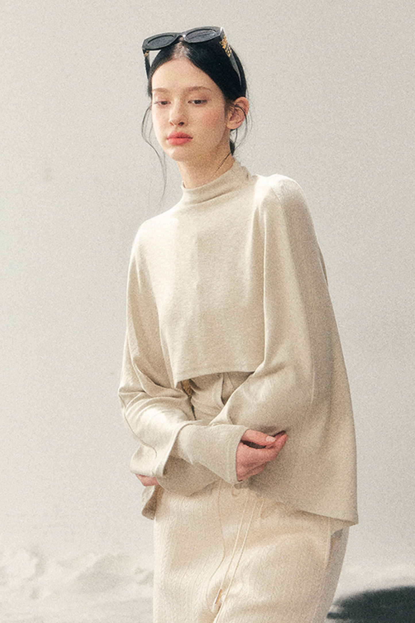 Edgy Tight Shawl + Top