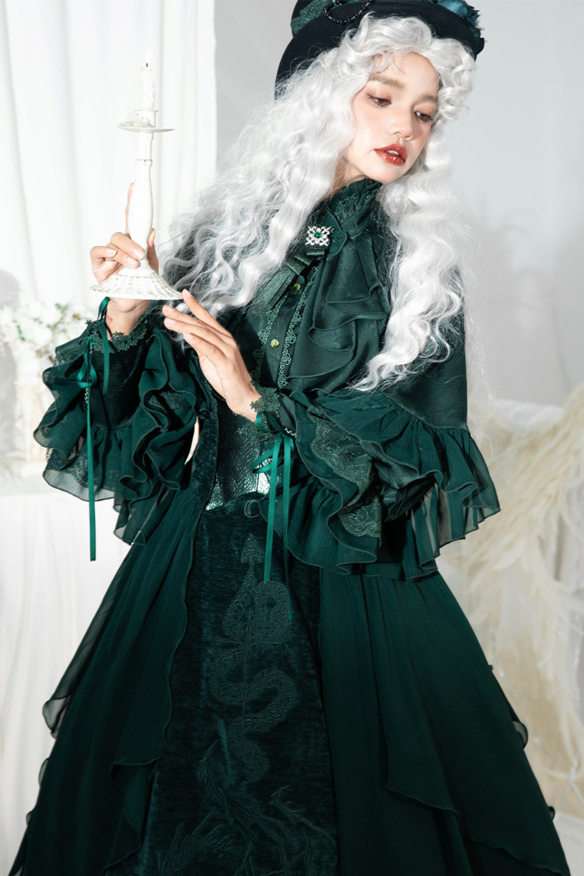 Snake Moon Night Lolita Jumper Skirt