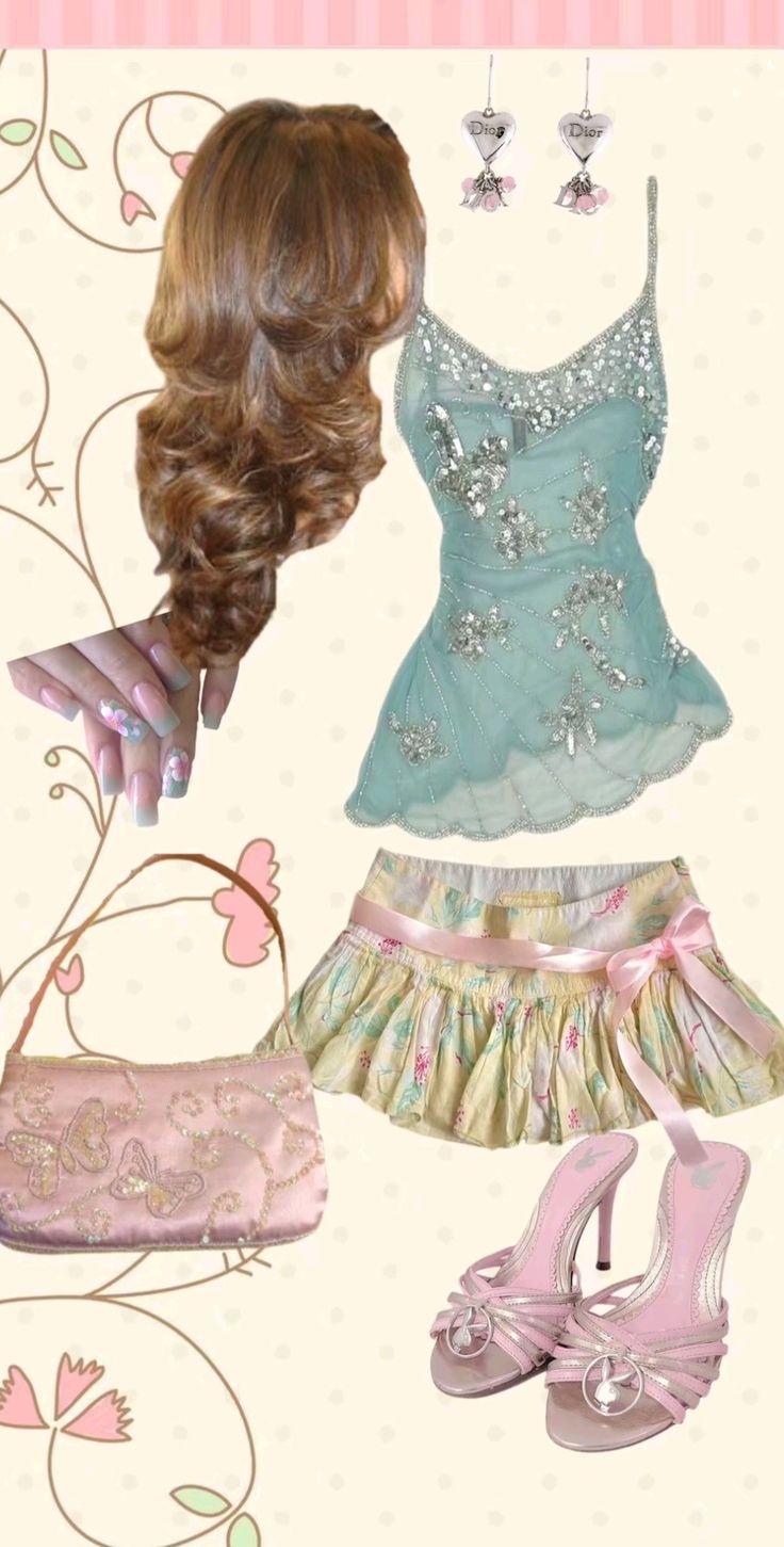 Mermaid-inspired dreamy irregular sequined mesh camisole top