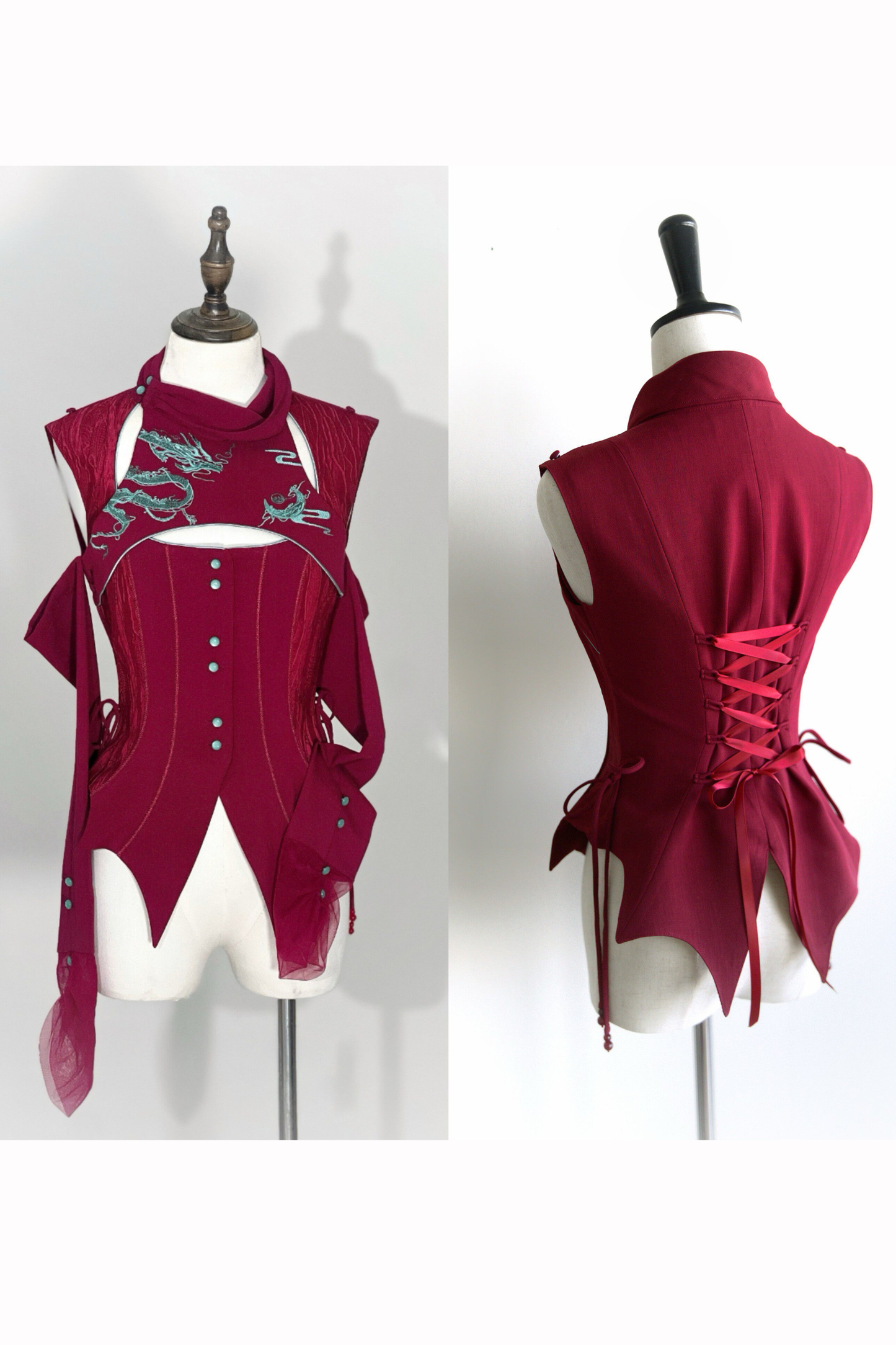 Mode Dragon Lolita Top + Skirt