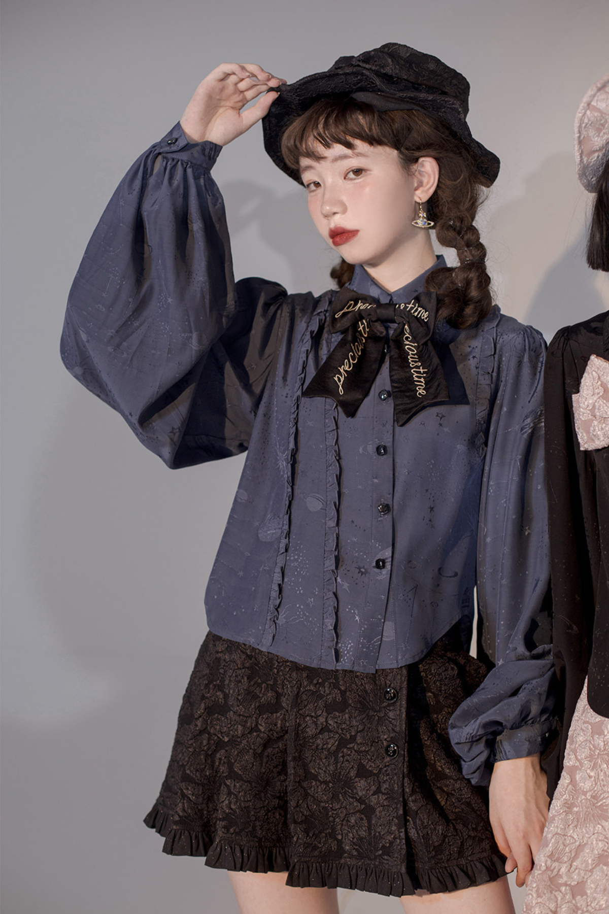 Golden Years Oil Painting Vest + Jacket + Skirt