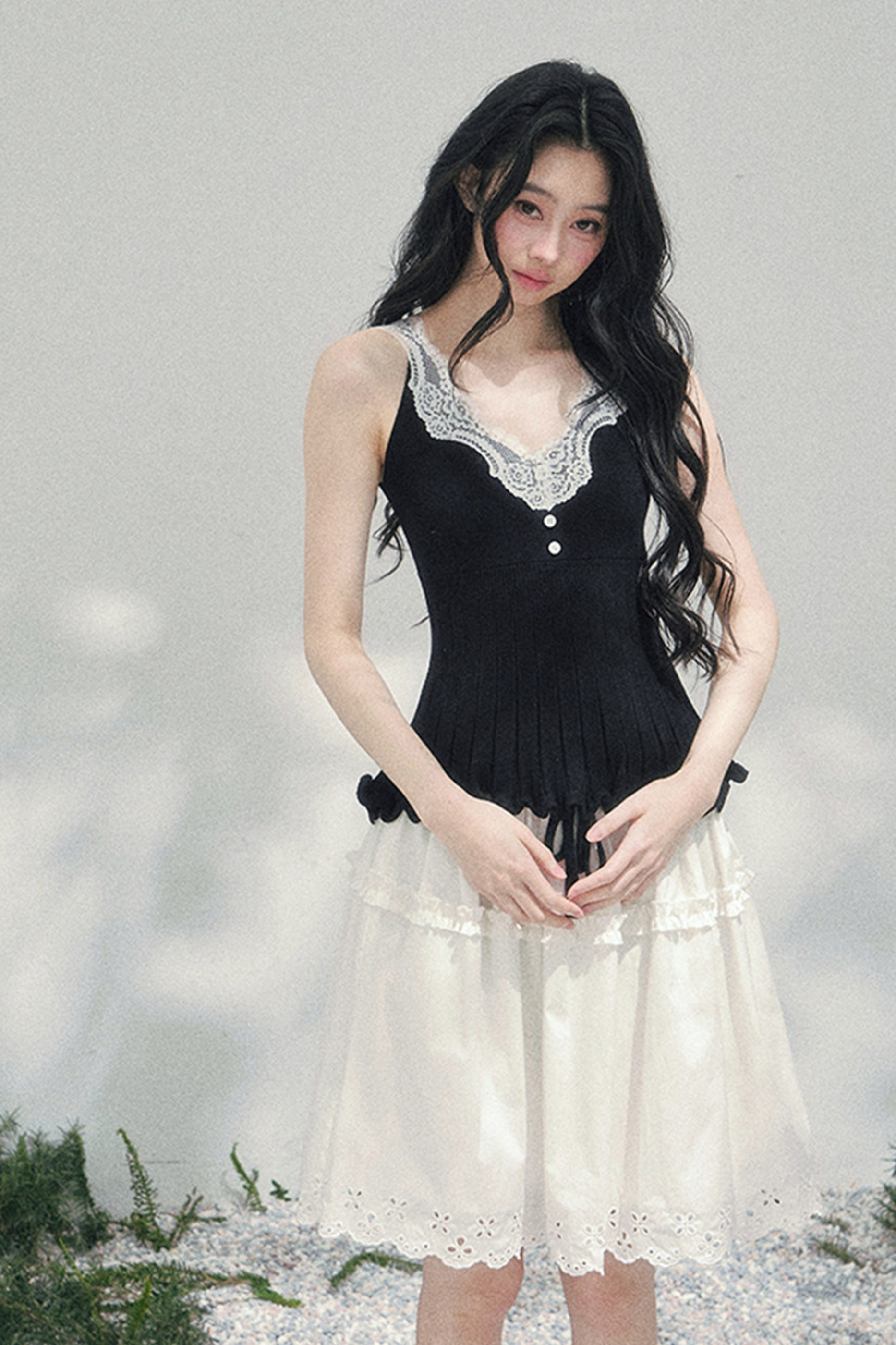 French Lace Jacket + Camisole