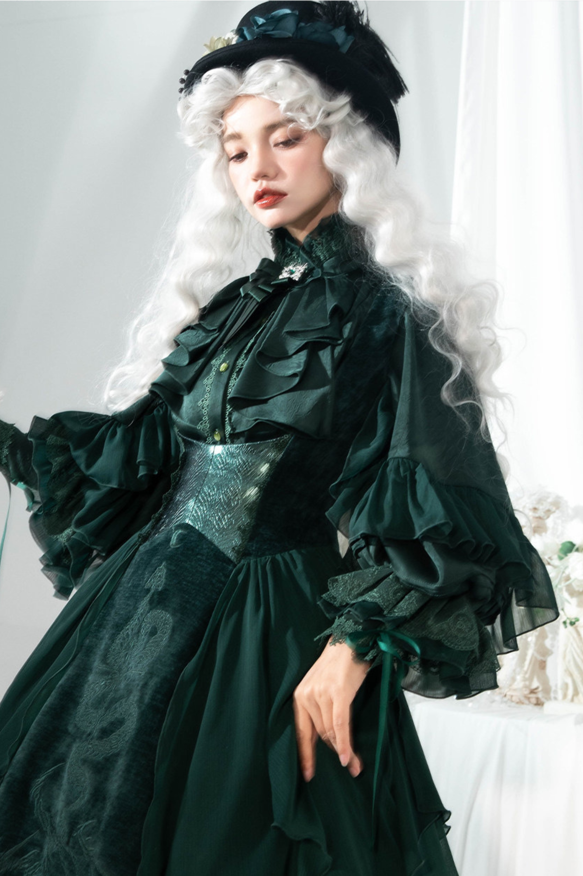 Snake Moon Night Lolita Jumper Skirt