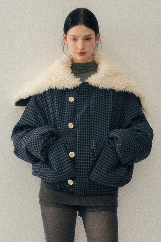 Silent Blue Lamb Mode Jacket