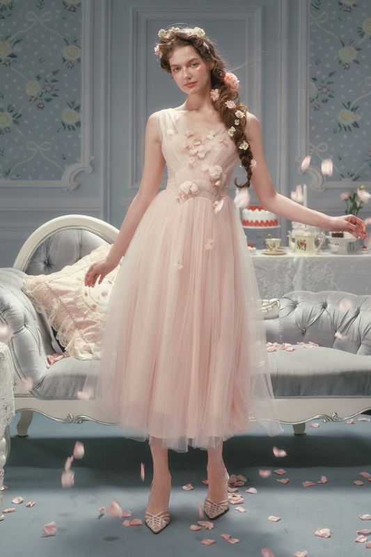 Romantic French Lace Dress