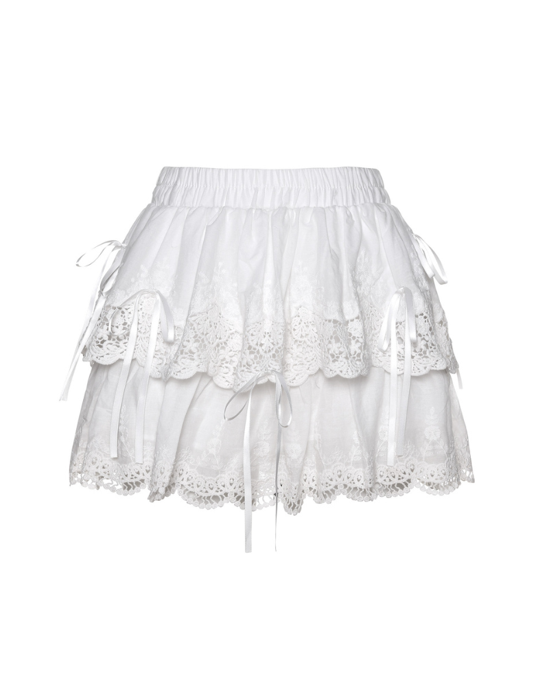 Pure Desire Splicing Ballet Tutu Skirt