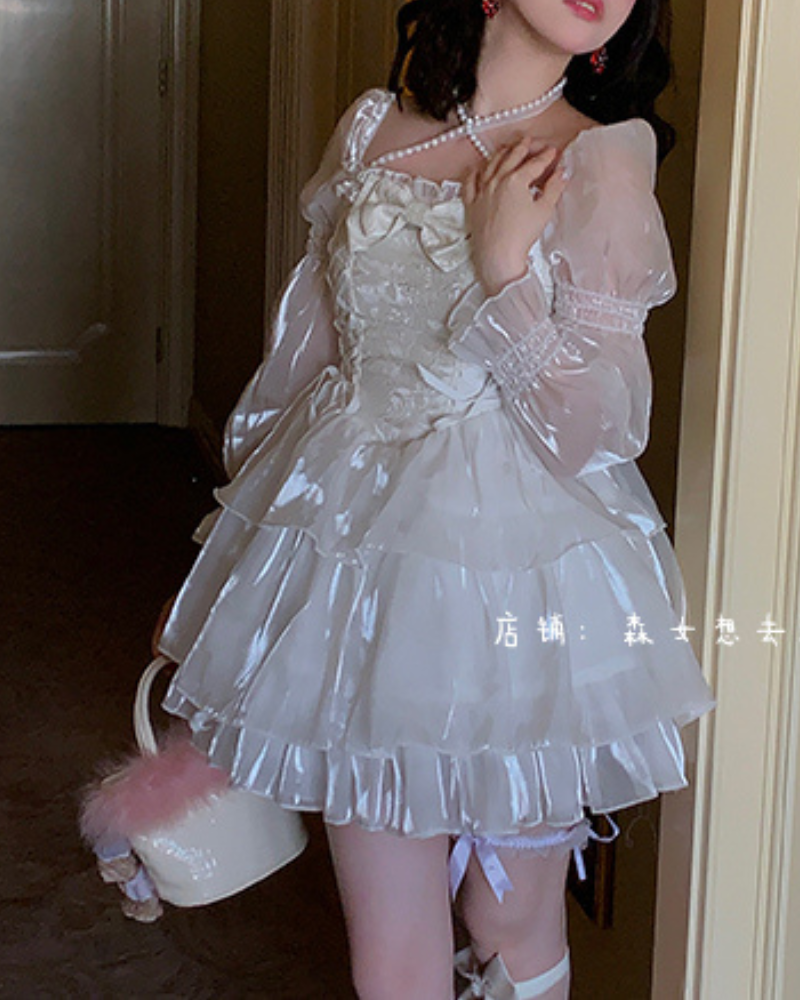 Princess Tulle Birthday Coquette Dress