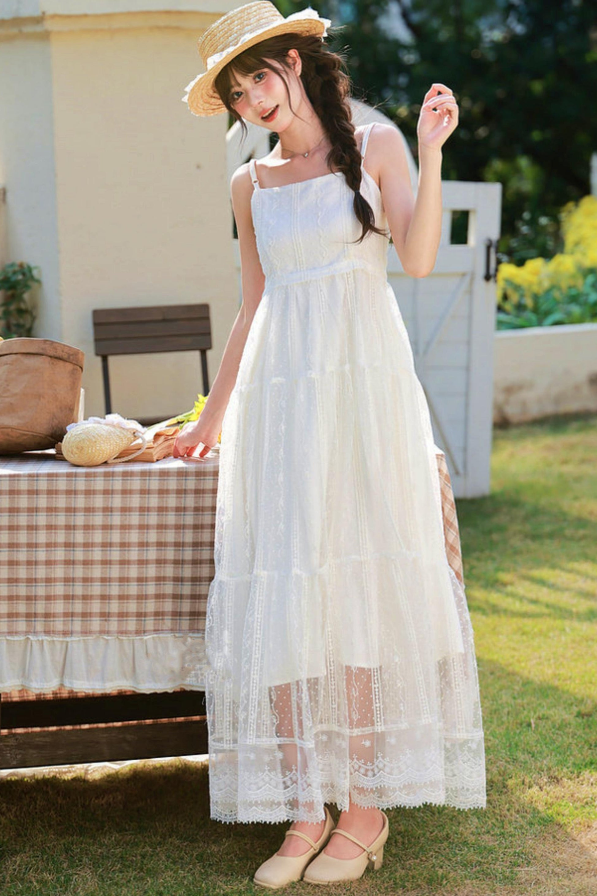 Sweet Lace First Love Dress White