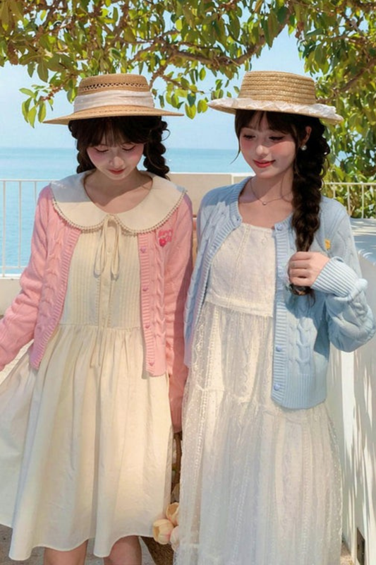 Sweet Retro Knit Cardigan