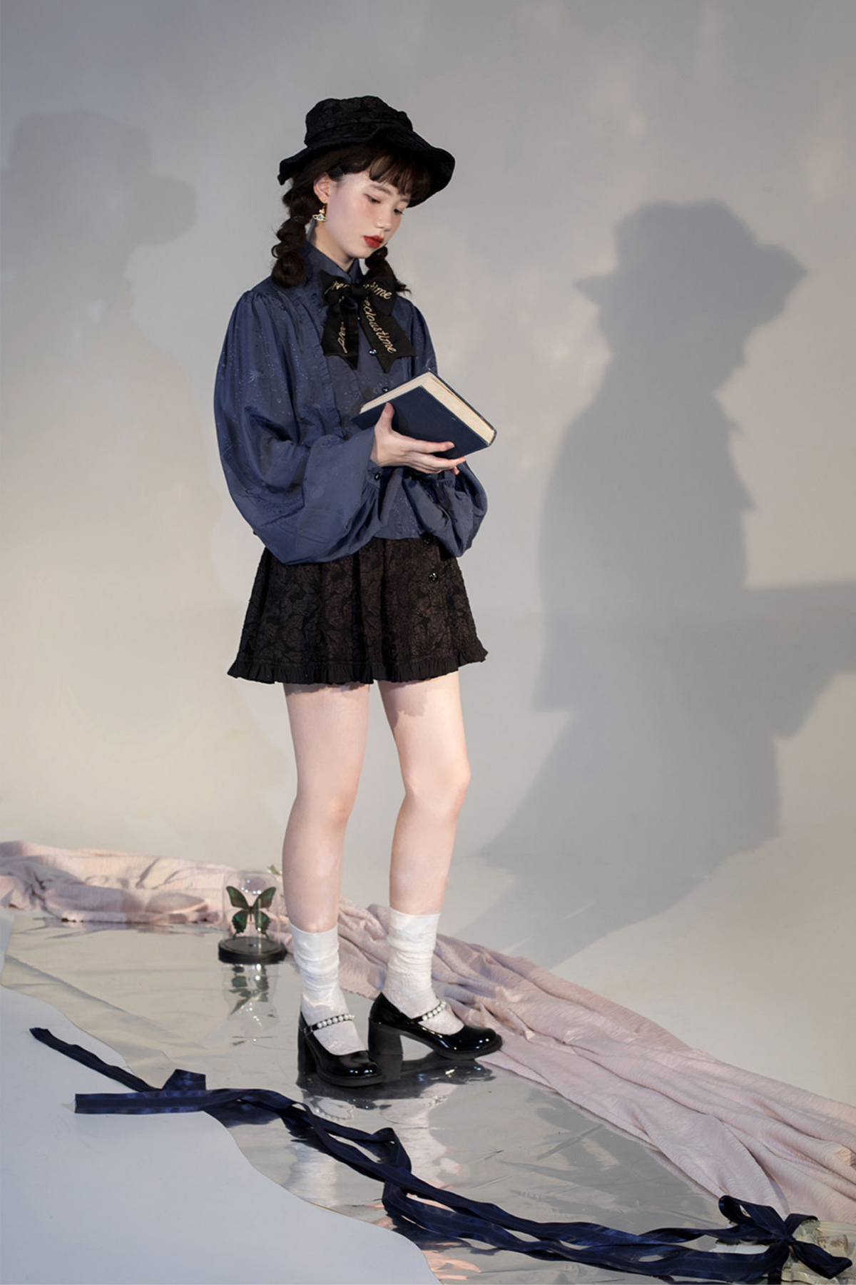 Golden Years Oil Painting Vest + Jacket + Skirt