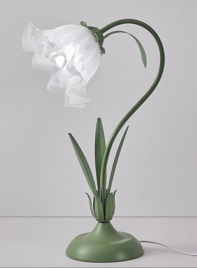 Bedroom flower led table lamp