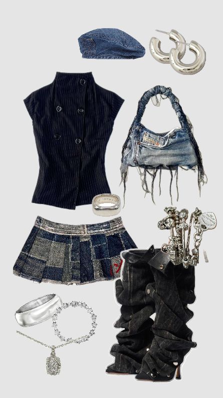 Harajuku Y2k Tank Top Stripe Graphic Print Punk Crop