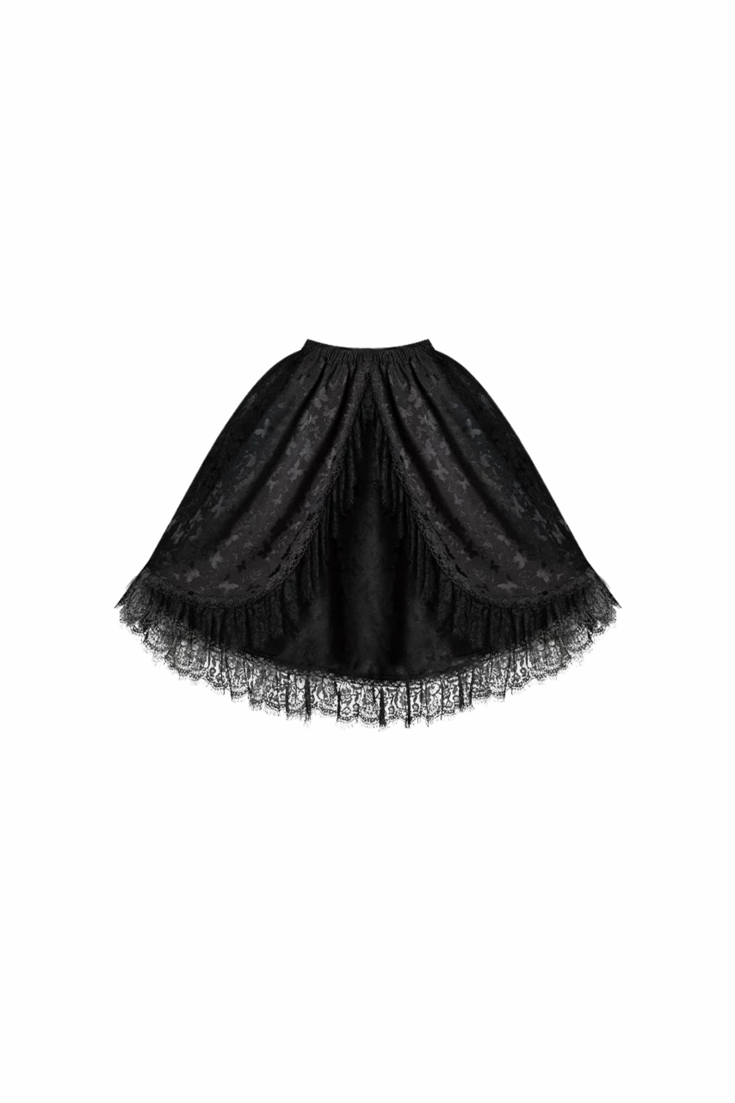 Gothic Corset Tops + Short Coat + Horse + Curtain + Skirt + Flower + Bonnet