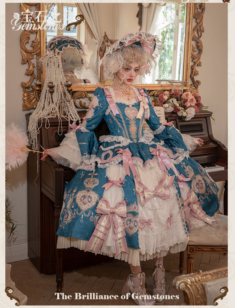 The Glory of Gemstones Princess Dress(pre-sale)