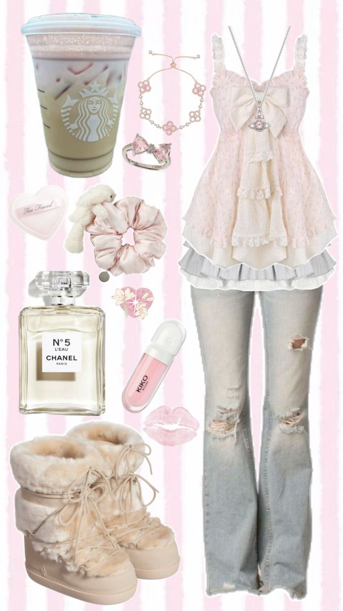 Lace Bow Puffy Dress 2-Piece Set