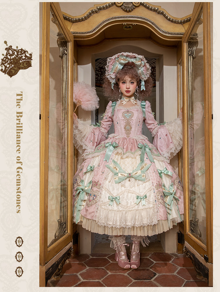 The Glory of Gemstones Princess Dress(pre-sale)