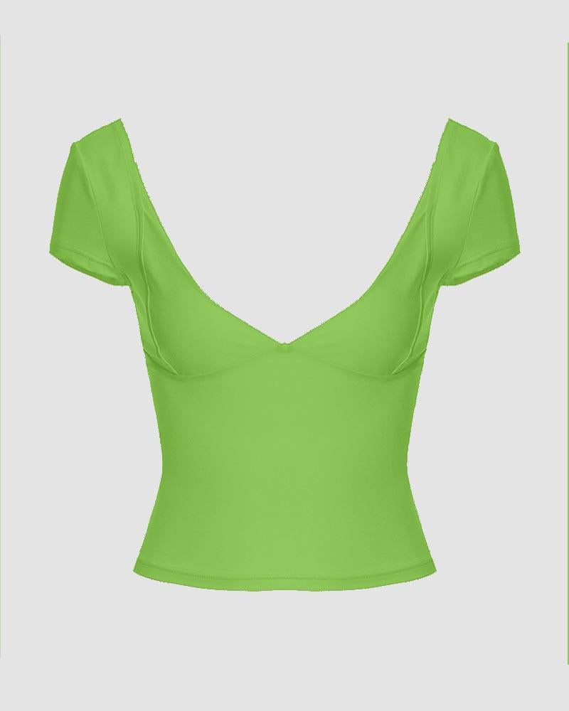 Equinox Illuminum Scoop Neck Coquette Top