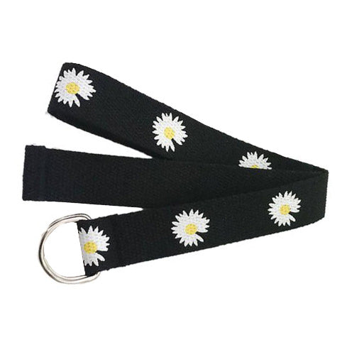 2.0 Daisy Canvas Belt Standart Black