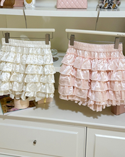 Load image into Gallery viewer, Cream Retro Cake Skirt
