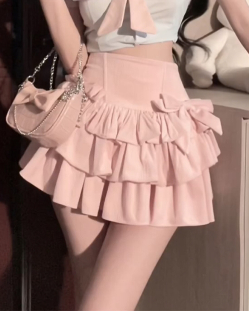 Ballet Vintage Pink Cake Skirt