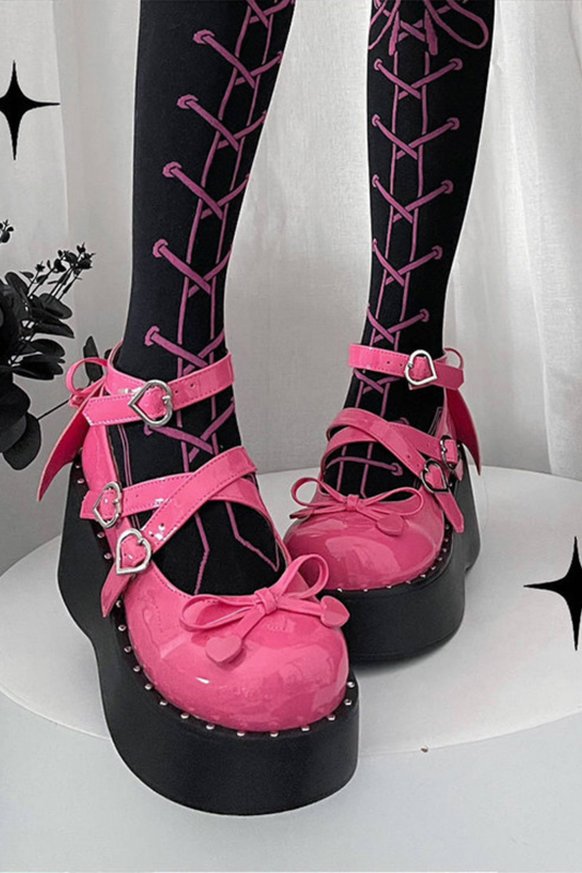 Super Ribbon Cross Shoes