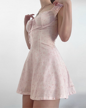 Load image into Gallery viewer, Spring Fresh Slim-fitting Suspender Mini Coquette Dress
