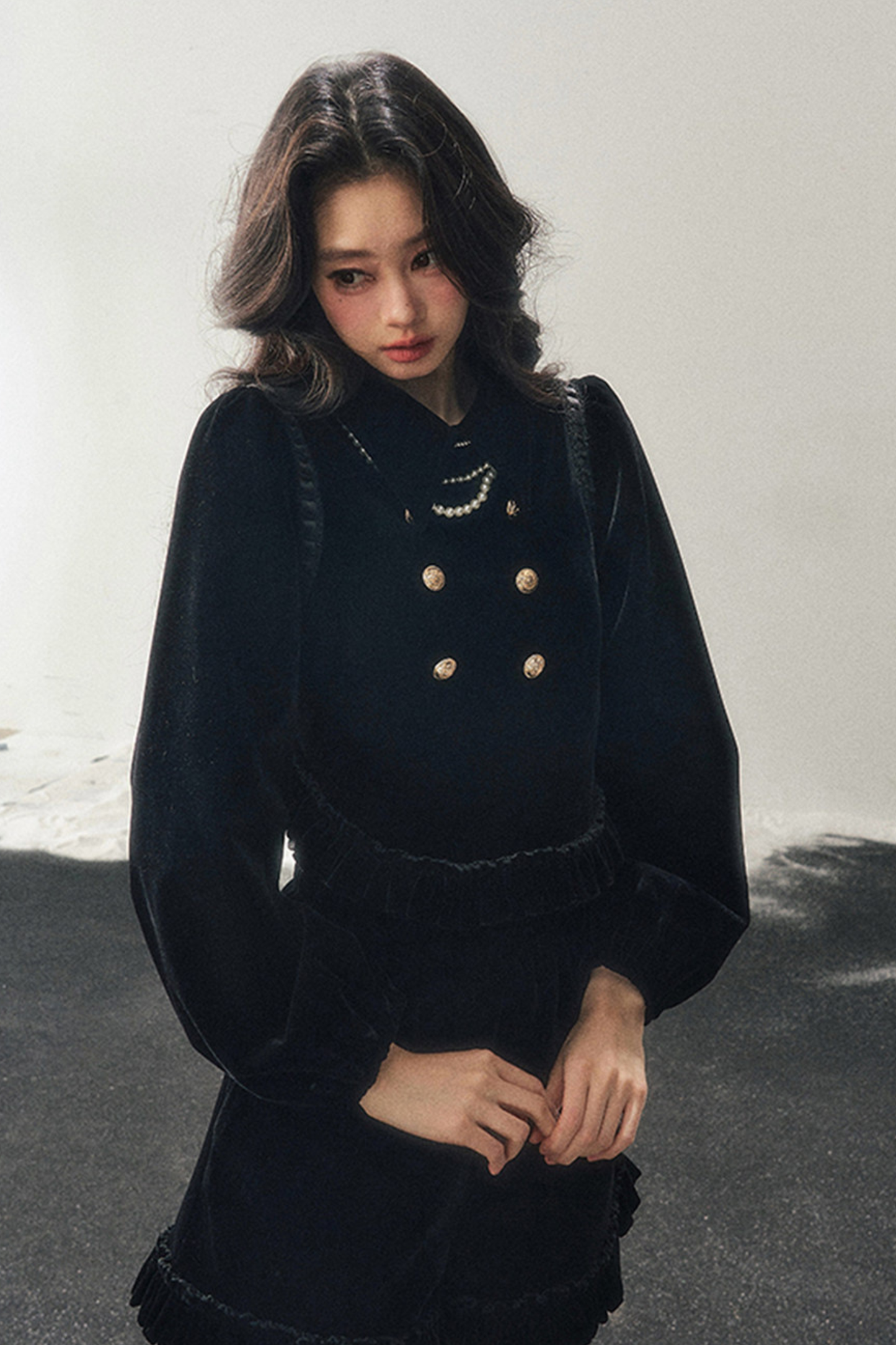 French Velvet Jacket + Shorts