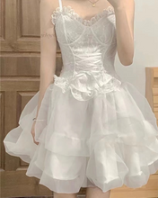 Load image into Gallery viewer, Vintage Princess Tutu Ballet Mini Coquette Dress
