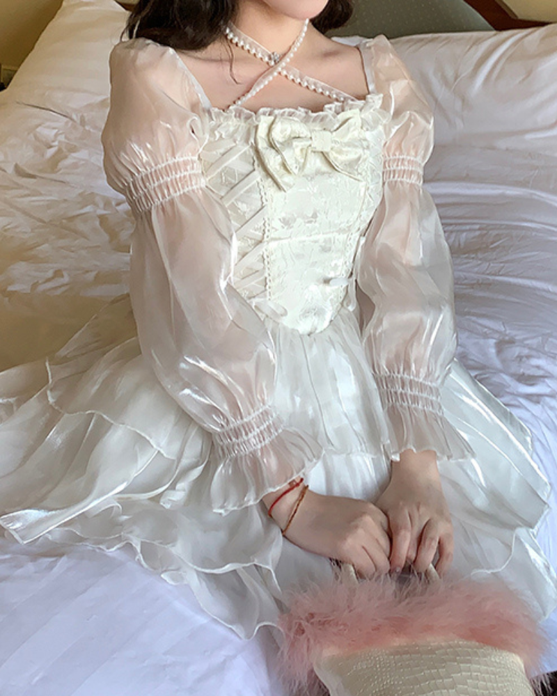 Princess Tulle Birthday Coquette Dress