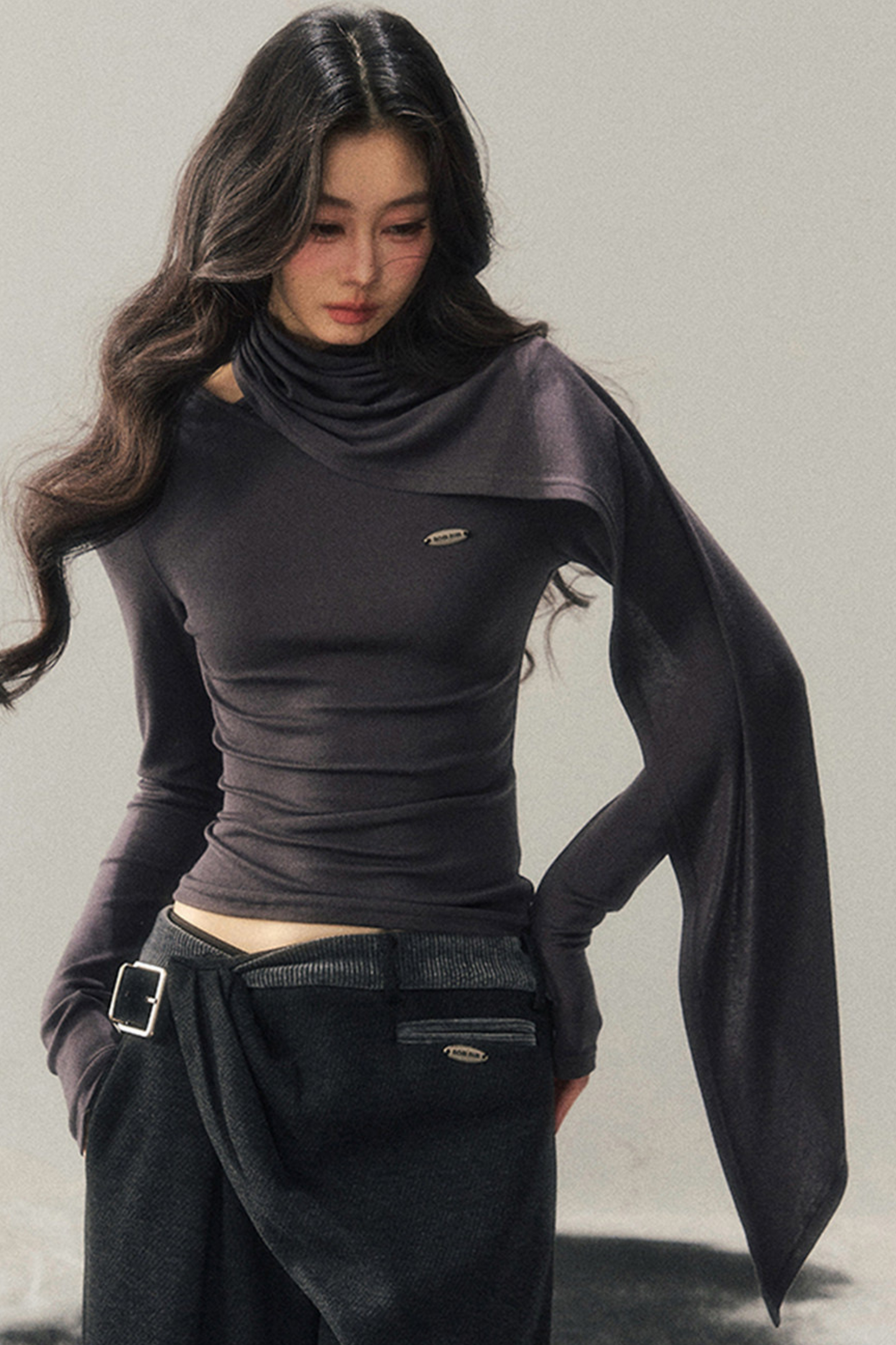 American Edgy Waist Cinching Slim Top