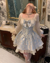 Load image into Gallery viewer, French Sweet Princess Fluffy Coquette Dress
