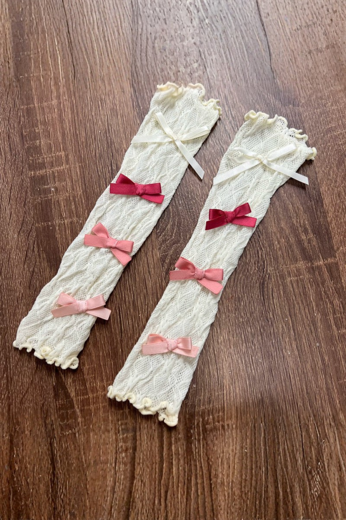 Scarlet Heartbeat Sleeveless Dress + Sleeves + Headband + Leg Warmers Sleeves