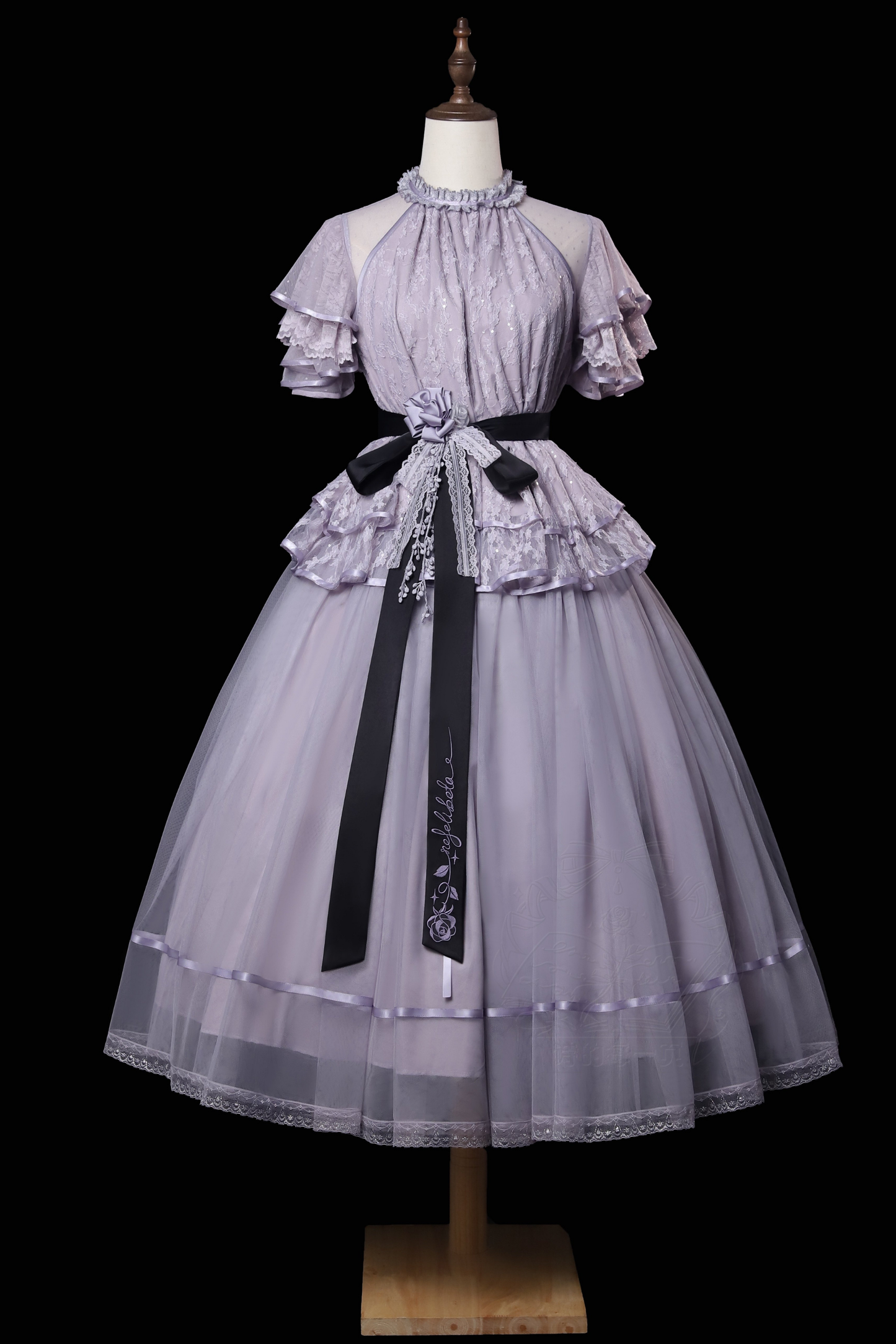 [Pre-order] Retro Elegant Inner + Top + Skirt + Accessories
