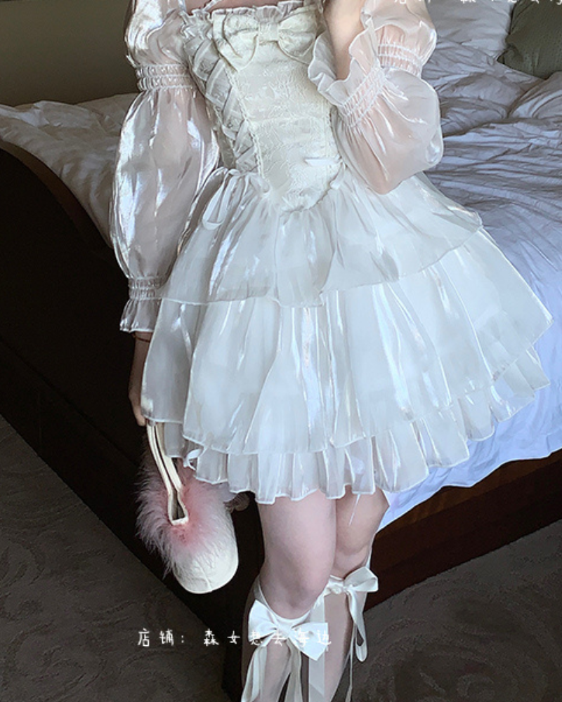 Princess Tulle Birthday Coquette Dress