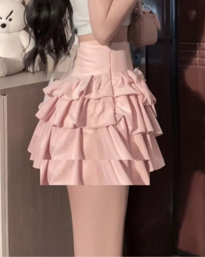 Ballet Vintage Pink Cake Skirt