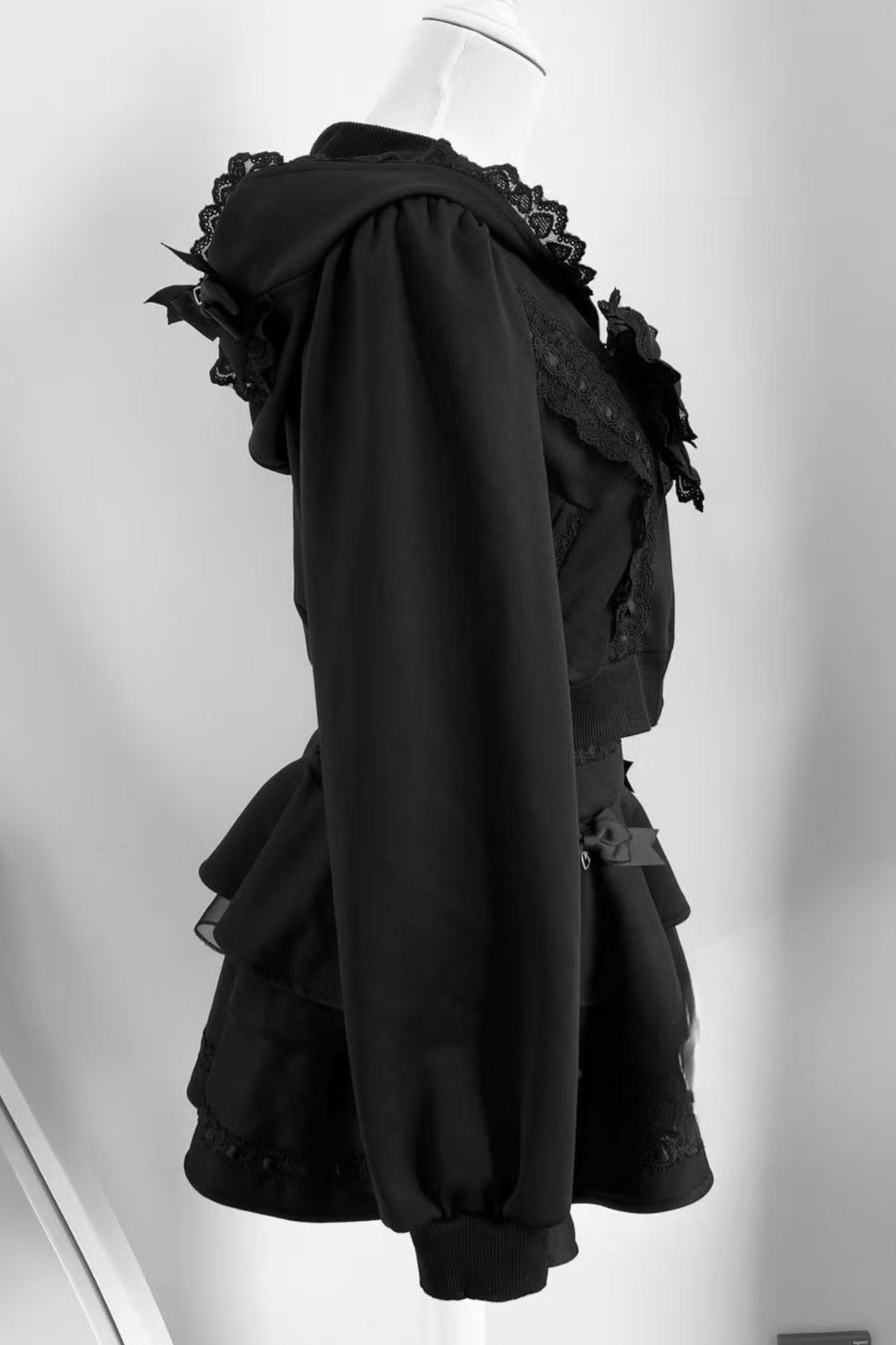 Black and White Sportswear Skirt