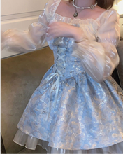 Load image into Gallery viewer, French Sweet Princess Fluffy Coquette Dress
