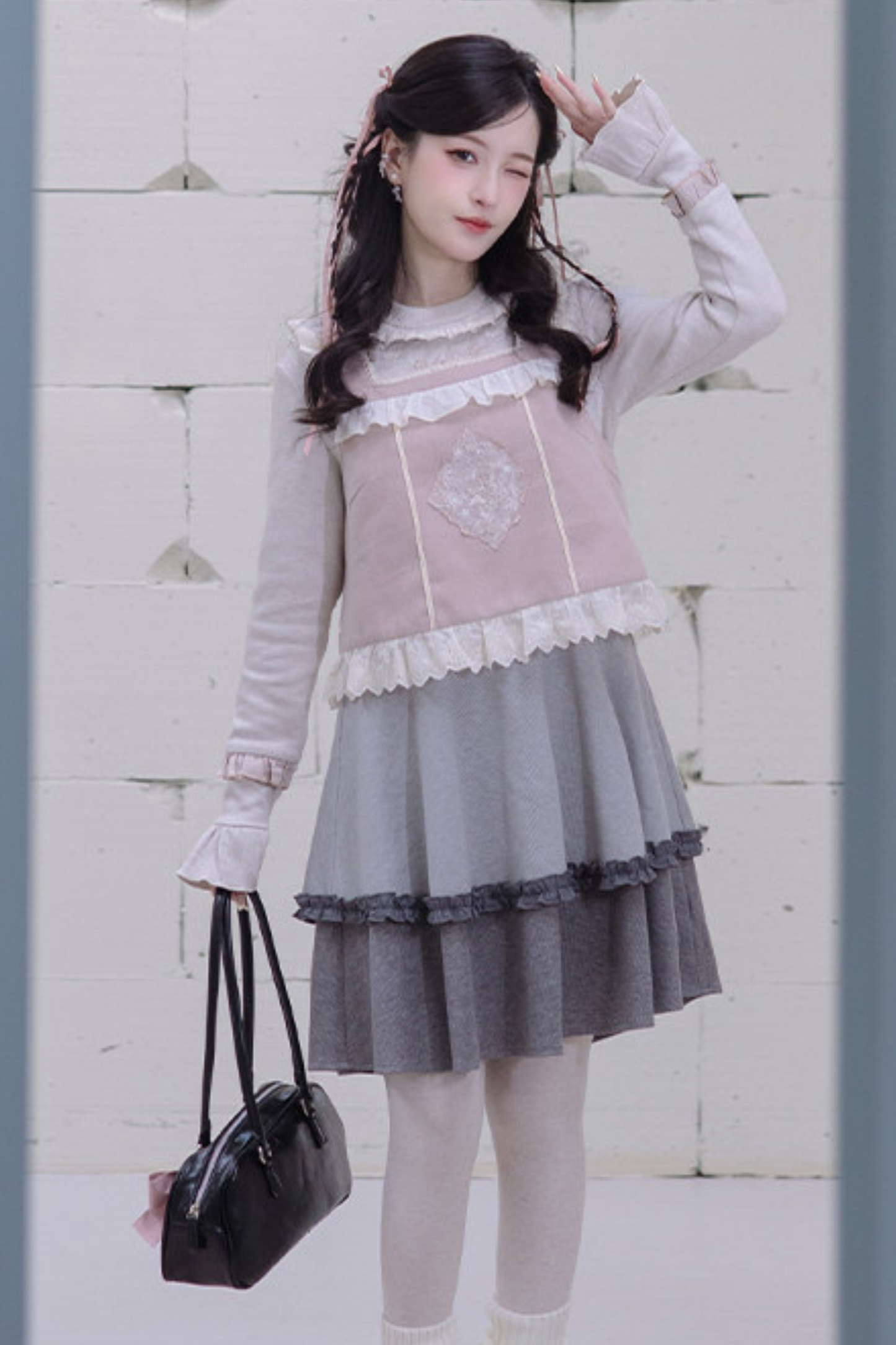 Ballet Knit Dress Set